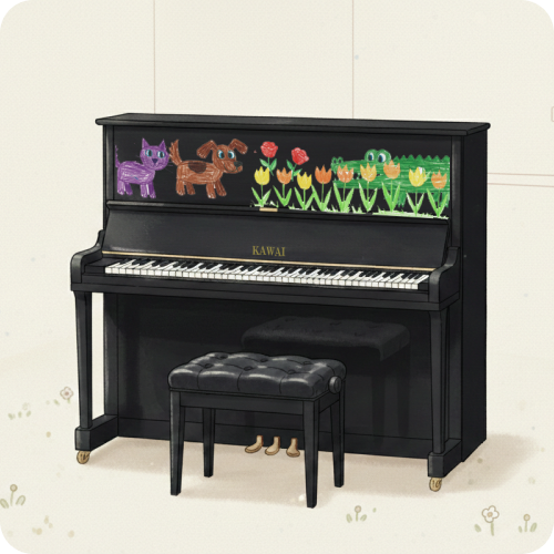 ラッピングピアノ イメージ